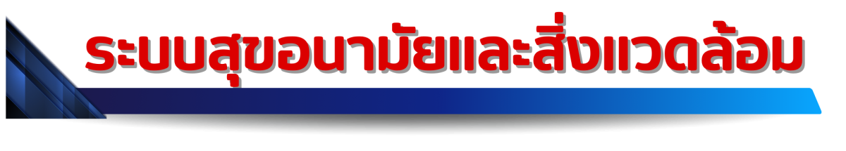 ระบบสุขอนามัยและสิ่งแวดล้อม ระบบสุขอนามัยและสิ่งแวดล้อม